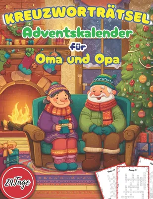 Produktbild von Kreuzworträtsel Adventskalender für Oma und Opa