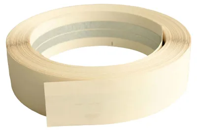 Produktbild von Dalsys Kantenschutz Trockenbau Weiß 5cm x 30m, Eckschutz für Gipskartonplatten mit rostfreien Aluzinkmetallstreifen
