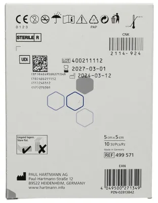 Produktbild von ATRAUMAN Ag 5x5 cm steril Kompressen