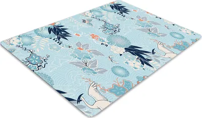 Produktbild von Stuhlunterlage Bürostuhlunterlage 120 cm x 90 cm Bodenmatte Bürostuhlunterlage - Reiher