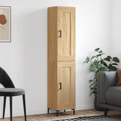 Zdjęcie produktu dla vidaXL Deska wysoka dąb sonoma 34,5x34x180 cm Materiał drewnopochodny