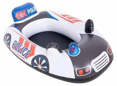 Immagine prodotto di SunClub 35281 Gommone gonfiabile per bambini 80 x 53 cm, auto della polizia