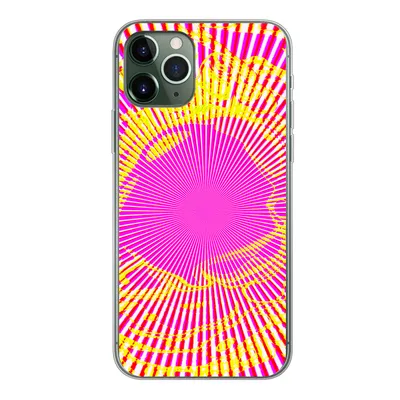 Produktbild von MuchoWow® Handyhülle Schutzhülle Hülle für iPhone 11 Pro Kunst - Jet - Psychedelisch Silikon Softcase Handy Hülle - Handy