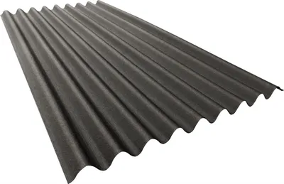 Produktbild von Onduline Bitumenwellplatte Base 200 x 85,5 cm 2,6 mm schwarz