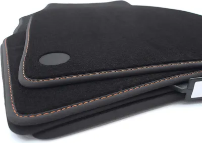 Immagine prodotto di Tappetini per Mercedes Classe E W214 S214 AMG (cuciture decorative) Tappeto auto in velluto premium di qualità originale Set di tappetini per auto 4 pezzi nero marrone