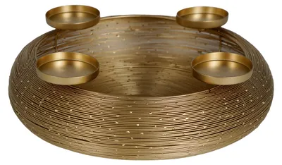 Zdjęcie produktu dla Kaheku Kranz Meleto gold 40 Ø 12h 1120016638