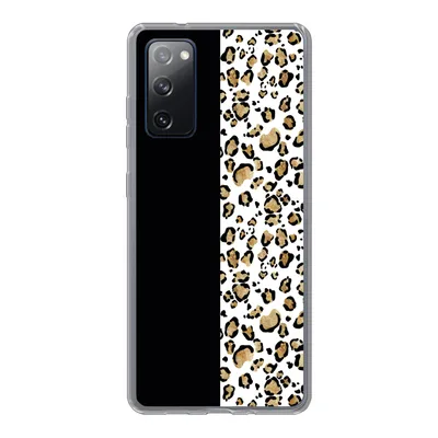 Produktbild von MuchoWow® Handyhülle Schutzhülle Hülle für Samsung Galaxy S20 FE Panther Druck - Tiere - Aquarell Silikon Softcase Handy Hülle - Abdeckung