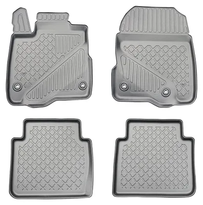 Imagen del producto de MTM Alfombrillas de termoplástico para Honda CR-V V e:HEV Hybrid 2023- , Diseño a Cubeta, a Medida Antideslizante con Borde, cód. 3P 11168