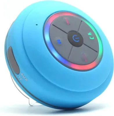Obrázek produktu pro Verk 06334 Voděodolný mini bluetooth reproduktor s přísavkou, modrý