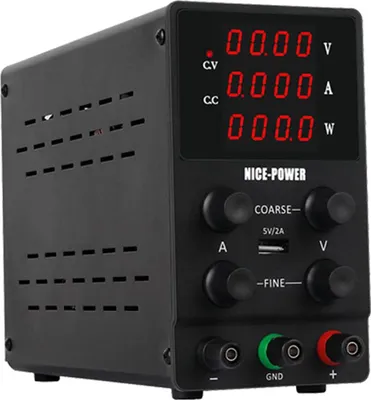 Obrázek produktu pro 30V 10A Laboratorní napájecí zdroj Stabilizovaný spínaný napájecí zdroj, přepěťová ochrana se 4místným LED displejem