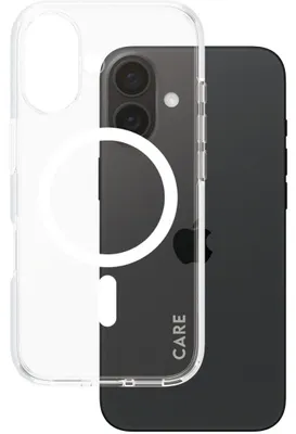 Produktbild von PanzerGlass CARE Flagship Colors iPhone 16 weiß