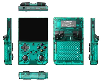 Immagine prodotto di Console portatile retrò con memoria da 64 GB, schermo IPS da 3,5 pollici, ideale per giochi classici