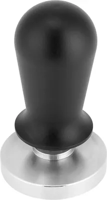 Image de 58mm/51mm Tampon à café en acier inoxydable Base plate Outil de pression pour grains d'espresso 58mm