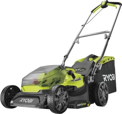 Productafbeelding van Grastrimmer, RYOBI 18V ONE+ borstelloos, 37 cm snijbreedte, 2 x 4,0Ah accu's, RY18LM37A-240