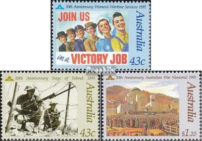 Produktbild von Briefmarken Australien 1991 Mi 1241A-1243A (kompl.Ausg.) postfrisch Frauen