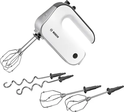 Produktbild von BOSCH MFQ4835DE Handmixer weiß, silber 575 W