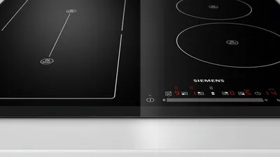 Obrázek produktu pro Siemens iQ500 ED811HQ26E, Černá, Vestavěné, 80 cm, Indukční varná deska se zónami, Keramický, 4 zóna/zón