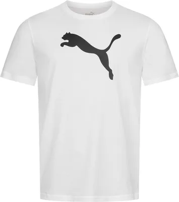 Produktbild von Puma Herren teamRISE Logo T-shirt - 658705, Farbe:Weiß, Textil:L