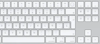 Immagine prodotto di Apple Magic tastiera Universale USB + Bluetooth QWERTY Spagnolo Bianco