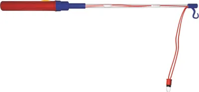 Zdjęcie produktu dla El. Migająca latarnia LED na słupie 40 cm