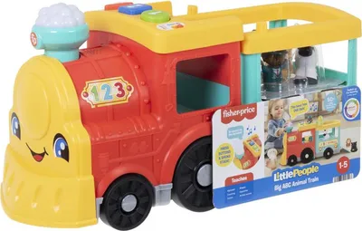 Immagine prodotto di Mattel Little People grande treno animale ABC treno giocattolo educativo