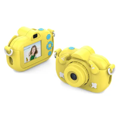 Produktbild von 1080P Digitalkamera Kinderkamera 12 MP HD Kinderkamera Kinder Selfie-Kamera fuer Jungen und Maedchen 2,0-Zoll-IPS-Bildschirm Geburtstagsgeschenk Festivalgeschenk Tolles Geschenk fuer Kinder im Alter von 3 bis 12 Jahren