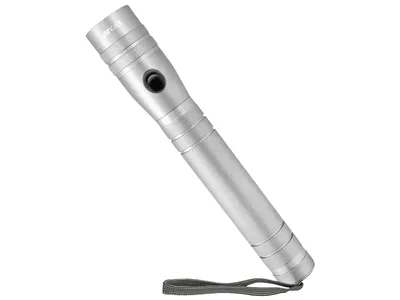 Image de Lampe de poche LED ARCAS, 10 W, 700 lm, aluminium, argenté