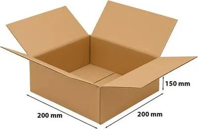 Zdjęcie produktu dla Karton Klapowy Pudełko Kartonowe Kartonik 200x200x150mm Paczkomat Gabaryt B B360