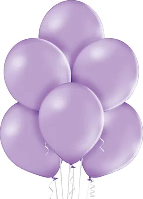 Produktbild von 100 Stk. Luftballon Unifarben Ø 30cm | Lavendel