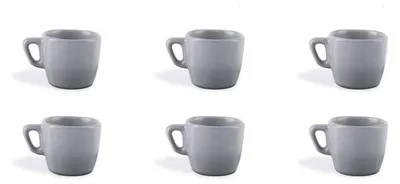 Image de Excelsa Set Von 6 Espresso bags Eclipse Porzellan 7 Cl Grau