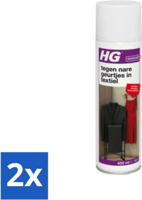 Image de HG contre les odeurs désagréables dans les textiles 400 ml - Pack économique - 2 pièces