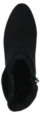 Produktbild von Caprice Damen Stiefelette aus Textil mit modischer Raffung 9-25328-47, Größe:37.5 EU, Farbe:Schwarz