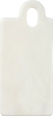 Produktbild von Broste Copenhagen Olina Schneidebrett white marmor 14x31cm