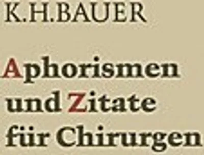 Obrázek produktu pro Aphorismen und Zitate für Chirurgen