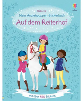 Produktbild von Mein Anziehpuppen-Stickerbuch: Auf dem Reiterhof
