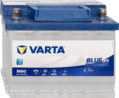 Zdjęcie produktu dla Akumulator samochodowy VARTA Blue Dynamic EFB N60 12V 60Ah