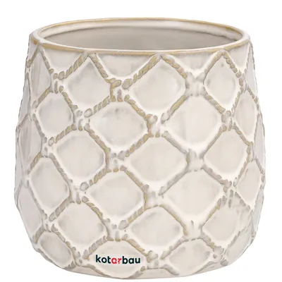 Obrázok produktu pre Keramický kvetináč KOTARBAU® ? 125 mm s motívom ananásu
