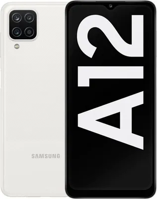 Produktbild von Samsung Galaxy A12 SM-A127F 16,5 cm (6.5 Zoll) Dual-SIM 4G USB Typ-C 4 GB 64 GB 5000 mAh Weiß