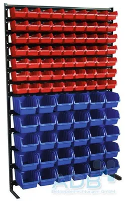 Produktbild von ADB Regal 85250 anthrazit 111,4 x 35,0 x 165,0 cm