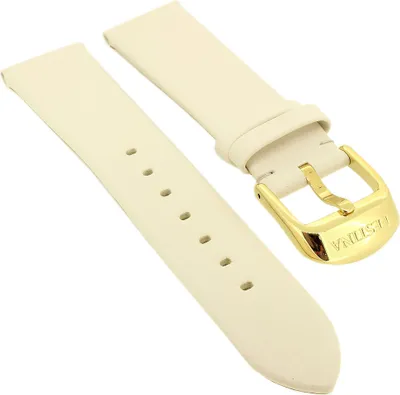 Produktbild von Festina Chronograph → Uhrenarmband 21mm → weiß Leder glatt → F16605