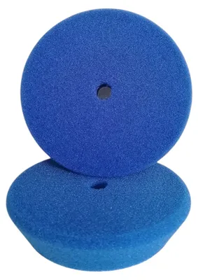 Produktbild von Unikum Polierschwamm PS-15 blau, glatt, hart 125 mm