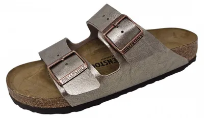 Produktbild von Birkenstock Arizona Pantolette Beige in Gr. 42