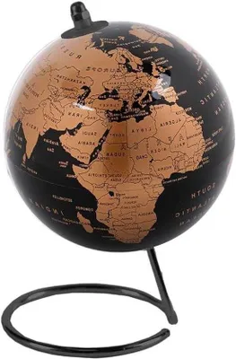 Produktbild von Eduktionsglobus - Geografisches Lernen - Compact Design - 14 x 14 x 20 cm - Schwarz - Schulförderung