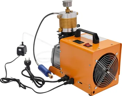Produktbild von Tragbarer Luftkompressor - PCP Hochdruckkompressor - 300 Bar - 1,8 kW - 220 V EU-Stecker - 2800 U/min -  - Orange
