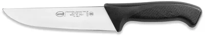 Slagersmes 18 cm, gebogene Klinge, Edelstahl, PP-Griff