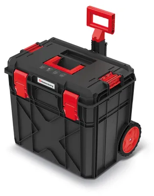 Obrázok produktu pre KISTENBERG Kufrík na náradie s kolieskami X BLOCK PRO čierny 546x380x510 KXB604050-S411