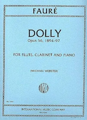 Produktbild von Dolly op.56for flute, clarinet and piano