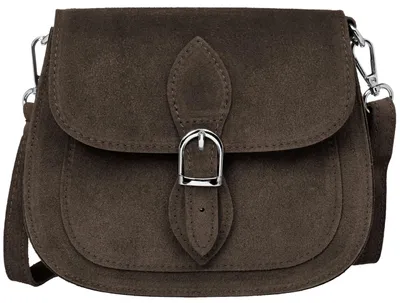 Produktbild von Caspar Leder Umhängetasche Dirndltasche Vintage Tasche kleine Trachtentasche Dam