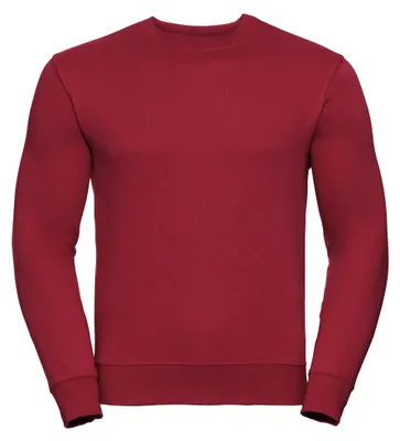 Produktbild von Russell Herren Authentic Sweatshirt, schmaler Schnitt FK690 (L) (Rot)