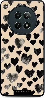 Produktbild von Handyhülle für Realme 12 5G, Mobiwear Glossy Case, Beige Liebe